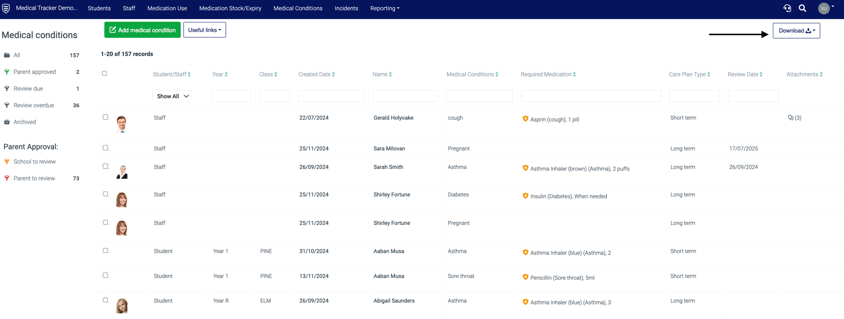 How to export data from Medical Tracker to a .csv or Excel document ...
