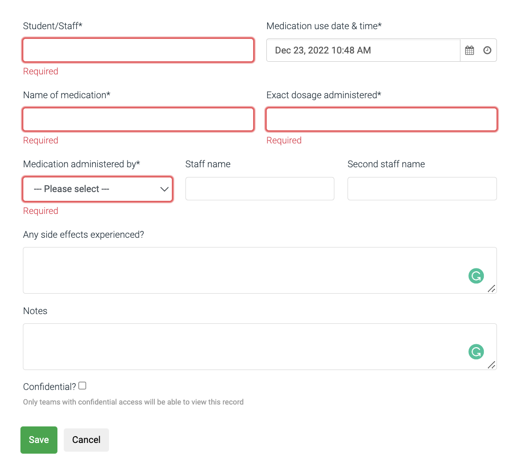 How to record medication administration